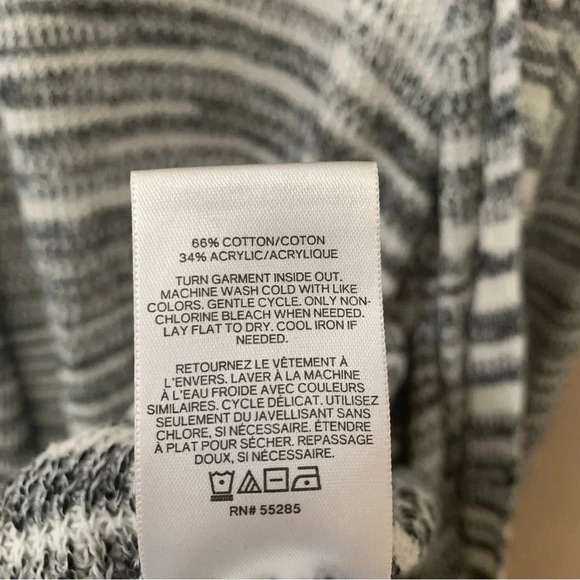 Express Drop Shoulder Shaker Knit Cardigan - Picture 9 of 9